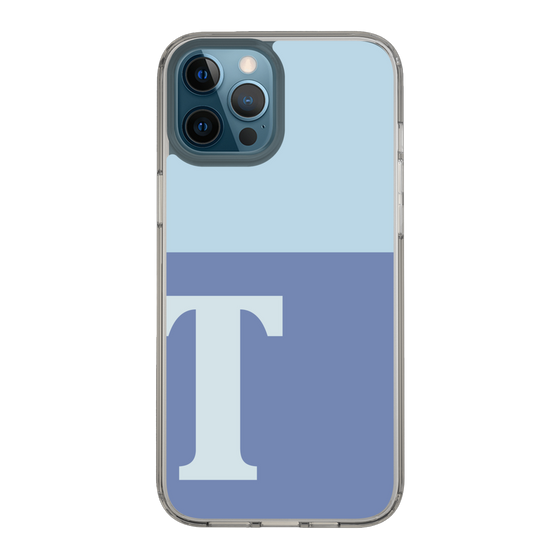Slim Protection Case［ Original - initial two tone - T blue ］