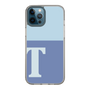 Slim Protection Case［ Original - initial two tone - T blue ］