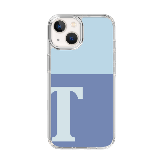 Slim Protection Case［ Original - initial two tone - T blue ］