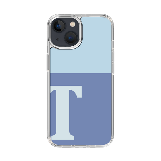 Slim Protection Case［ Original - initial two tone - T blue ］