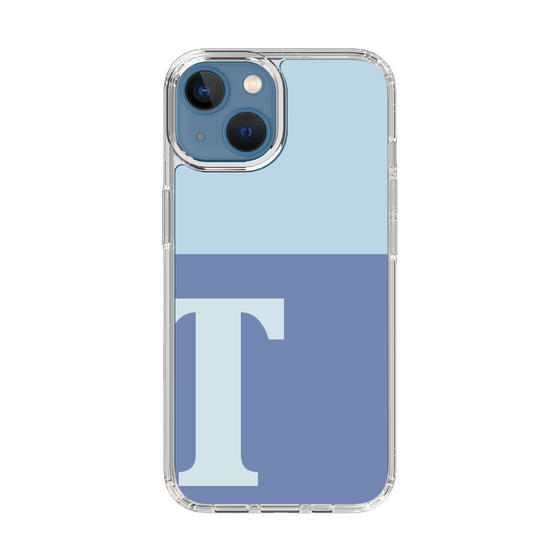 Slim Protection Case［ Original - initial two tone - T blue ］