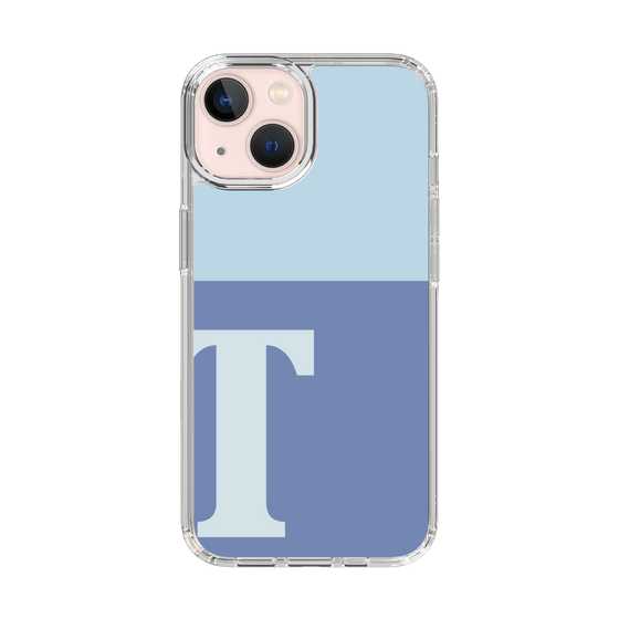Slim Protection Case［ Original - initial two tone - T blue ］