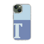 Slim Protection Case［ Original - initial two tone - T blue ］