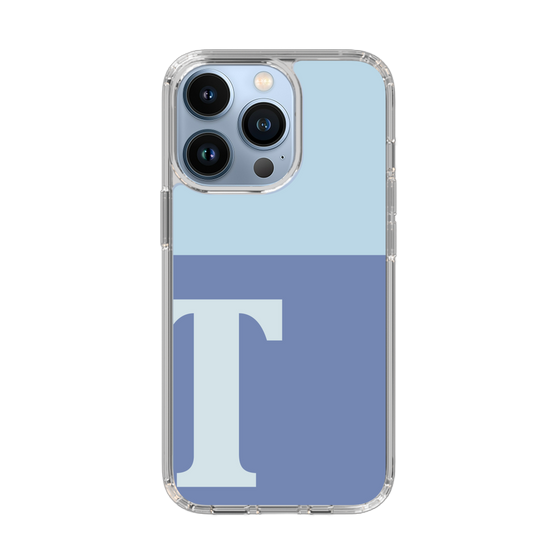 Slim Protection Case［ Original - initial two tone - T blue ］