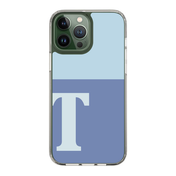Slim Protection Case［ Original - initial two tone - T blue ］