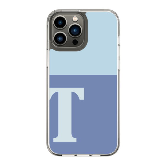 Slim Protection Case［ Original - initial two tone - T blue ］