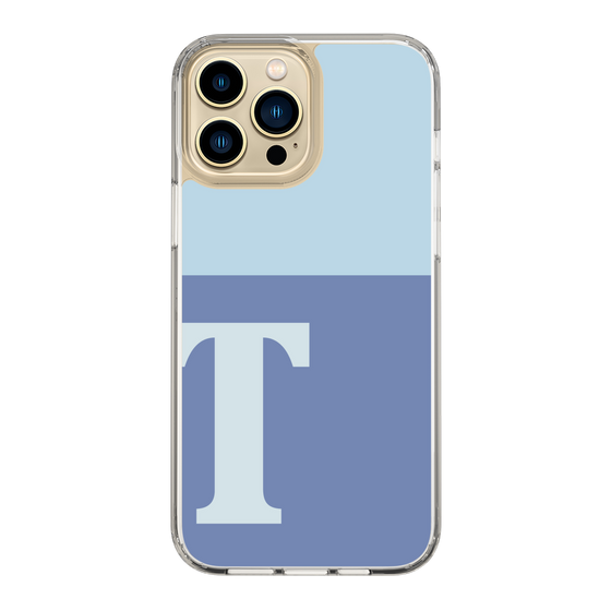 Slim Protection Case［ Original - initial two tone - T blue ］