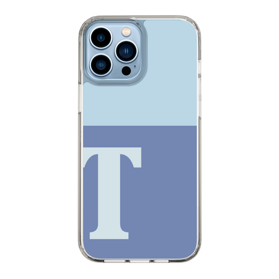 Slim Protection Case［ Original - initial two tone - T blue ］
