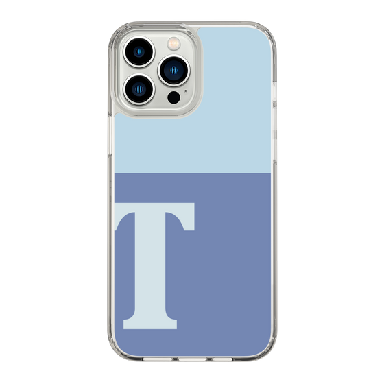 Slim Protection Case［ Original - initial two tone - T blue ］