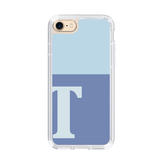 Slim Protection Case［ Original - initial two tone - T blue ］