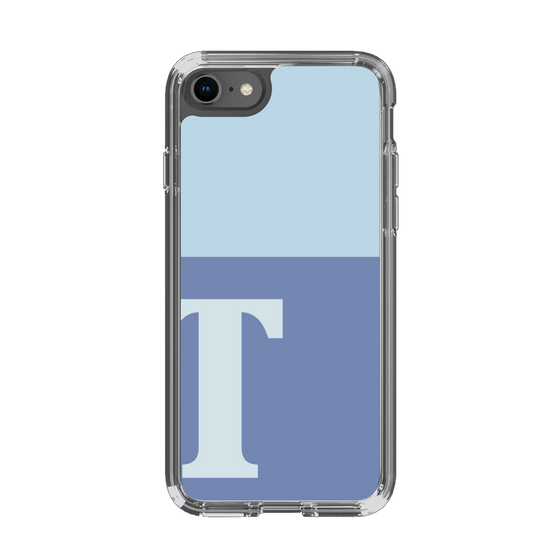 Slim Protection Case［ Original - initial two tone - T blue ］