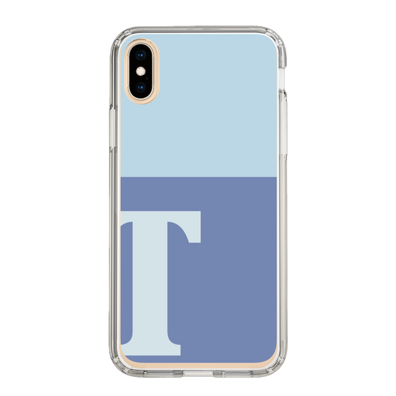 Slim Protection Case［ Original - initial two tone - T blue ］