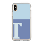 Slim Protection Case［ Original - initial two tone - T blue ］