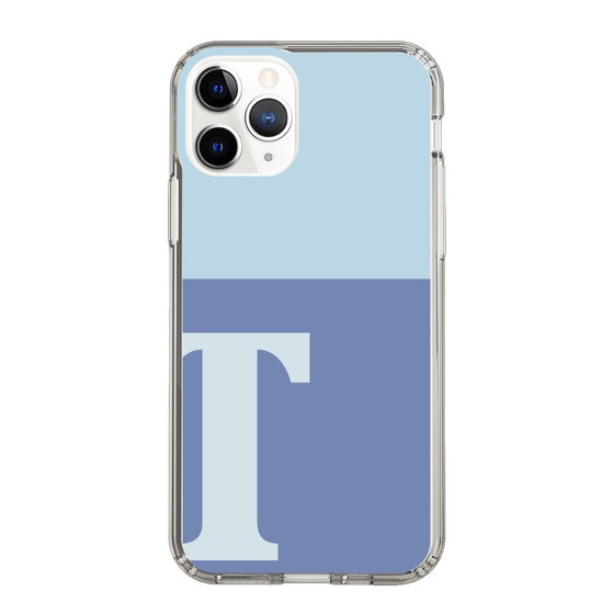 Slim Protection Case［ Original - initial two tone - T blue ］