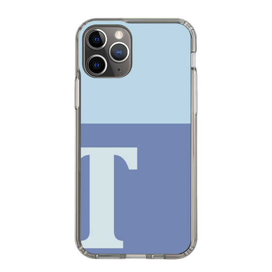 Slim Protection Case［ Original - initial two tone - T blue ］