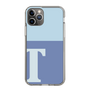 Slim Protection Case［ Original - initial two tone - T blue ］