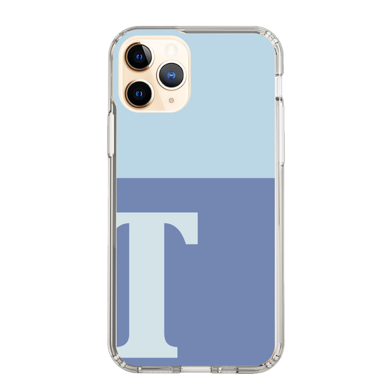 Slim Protection Case［ Original - initial two tone - T blue ］