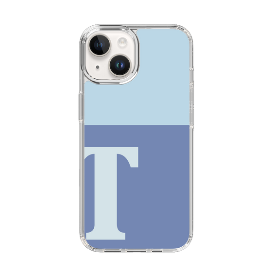 Slim Protection Case［ Original - initial two tone - T blue ］