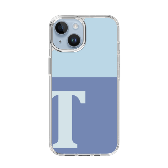 Slim Protection Case［ Original - initial two tone - T blue ］