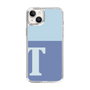 Slim Protection Case［ Original - initial two tone - T blue ］