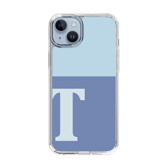 Slim Protection Case［ Original - initial two tone - T blue ］