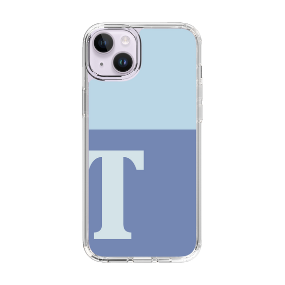 Slim Protection Case［ Original - initial two tone - T blue ］