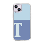 Slim Protection Case［ Original - initial two tone - T blue ］