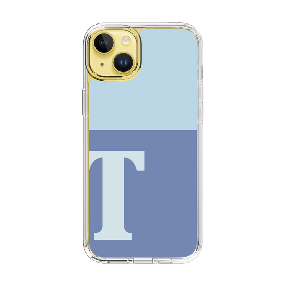 Slim Protection Case［ Original - initial two tone - T blue ］