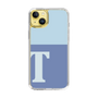 Slim Protection Case［ Original - initial two tone - T blue ］