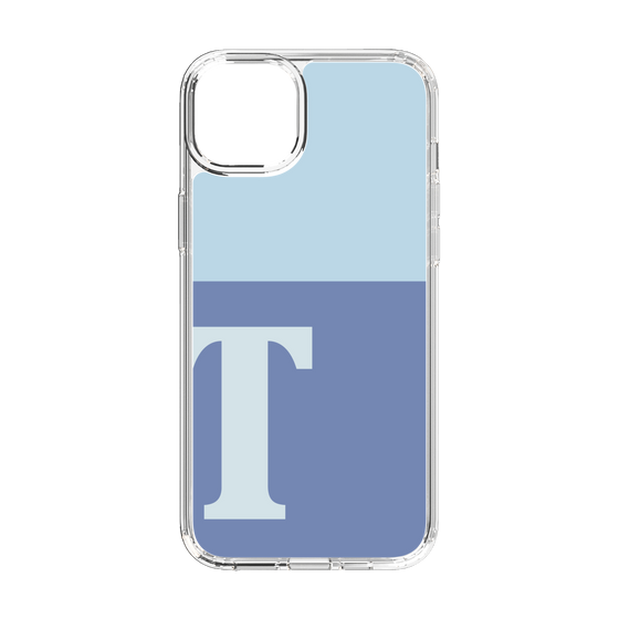 Slim Protection Case［ Original - initial two tone - T blue ］