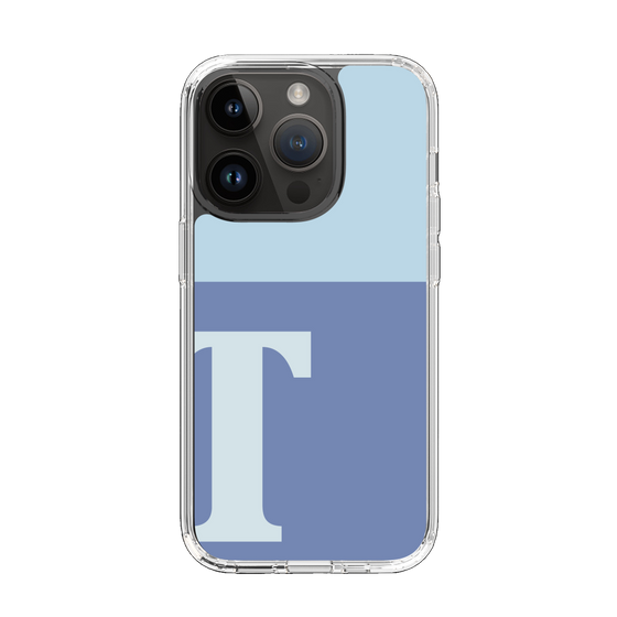 Slim Protection Case［ Original - initial two tone - T blue ］