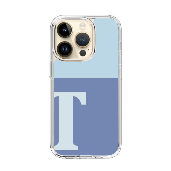 Slim Protection Case［ Original - initial two tone - T blue ］