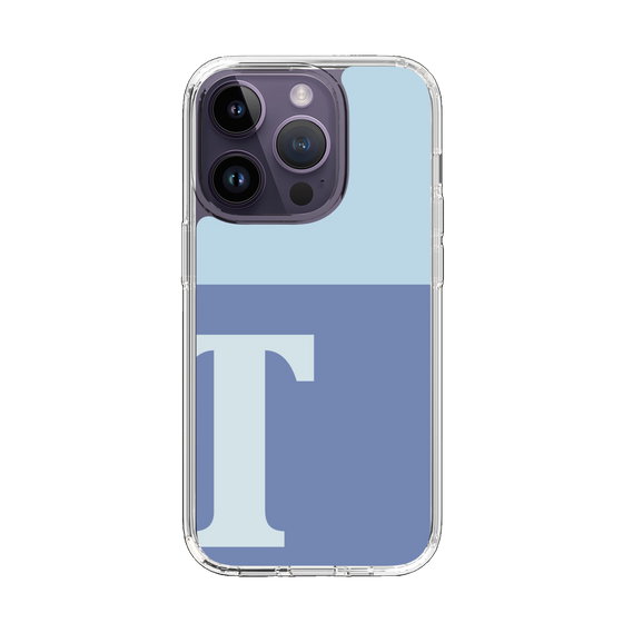 Slim Protection Case［ Original - initial two tone - T blue ］