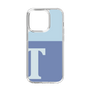 Slim Protection Case［ Original - initial two tone - T blue ］