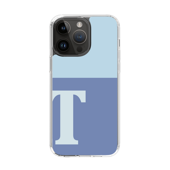 Slim Protection Case［ Original - initial two tone - T blue ］