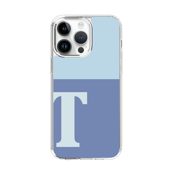 Slim Protection Case［ Original - initial two tone - T blue ］