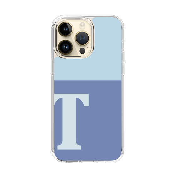 Slim Protection Case［ Original - initial two tone - T blue ］