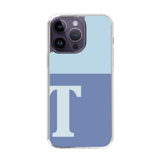 Slim Protection Case［ Original - initial two tone - T blue ］