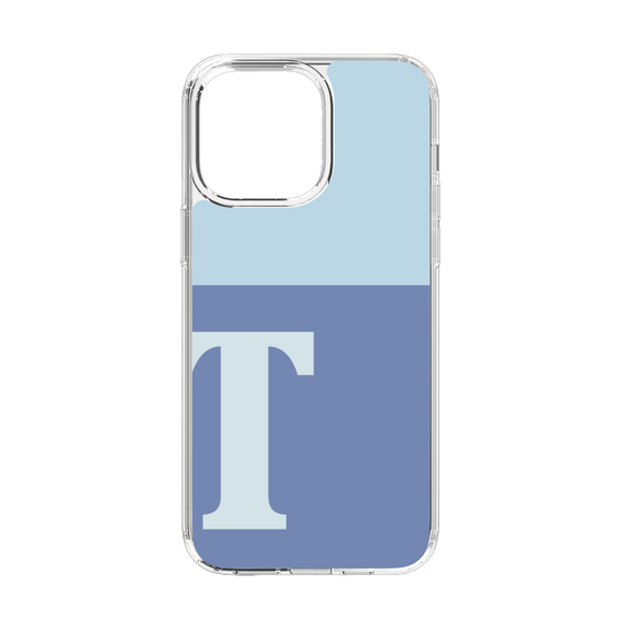 Slim Protection Case［ Original - initial two tone - T blue ］
