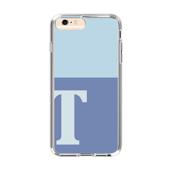 Slim Protection Case［ Original - initial two tone - T blue ］