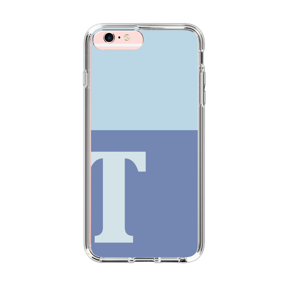 Slim Protection Case［ Original - initial two tone - T blue ］