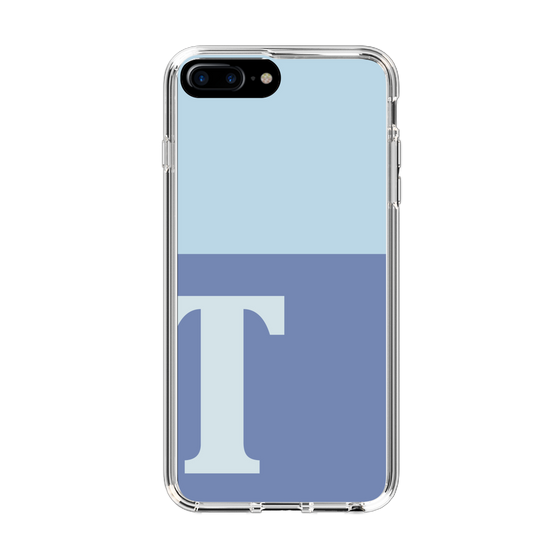 Slim Protection Case［ Original - initial two tone - T blue ］