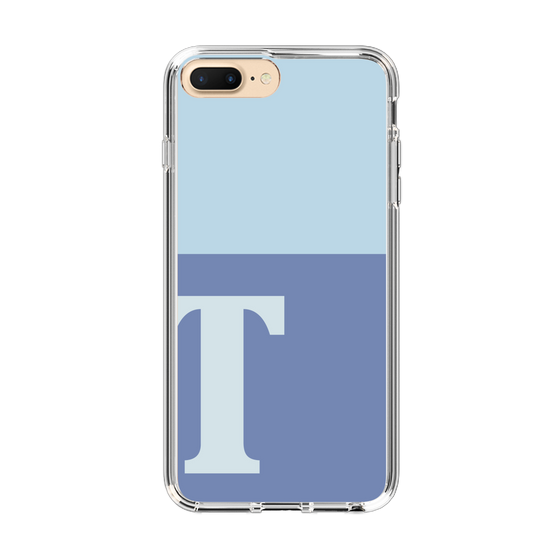 Slim Protection Case［ Original - initial two tone - T blue ］
