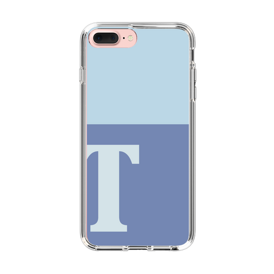 Slim Protection Case［ Original - initial two tone - T blue ］