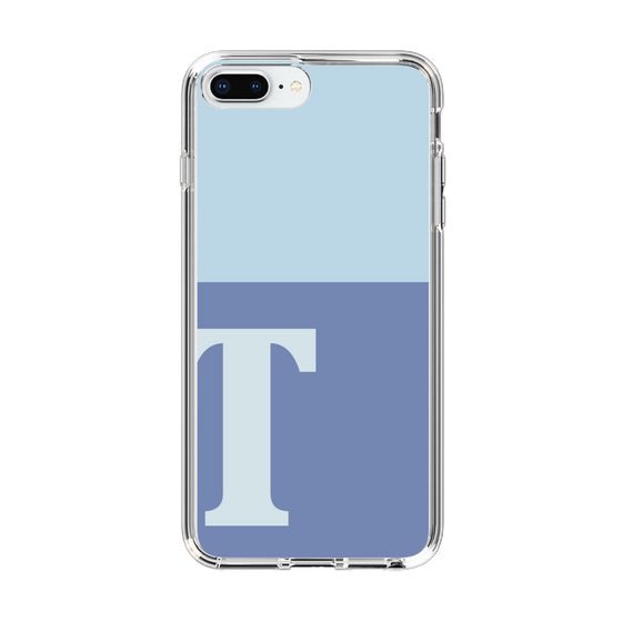 Slim Protection Case［ Original - initial two tone - T blue ］