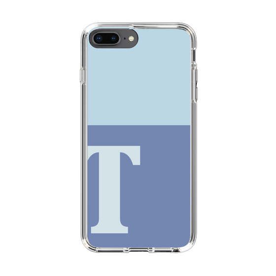 Slim Protection Case［ Original - initial two tone - T blue ］