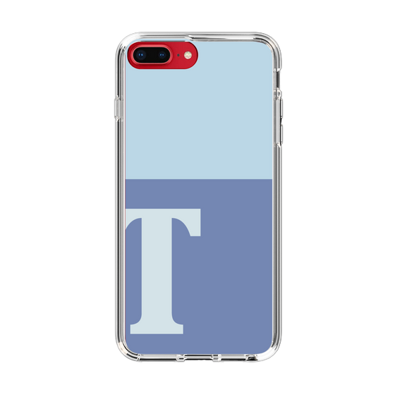 Slim Protection Case［ Original - initial two tone - T blue ］