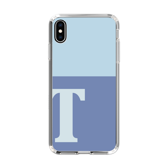 Slim Protection Case［ Original - initial two tone - T blue ］