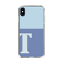Slim Protection Case［ Original - initial two tone - T blue ］