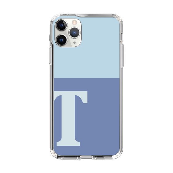 Slim Protection Case［ Original - initial two tone - T blue ］